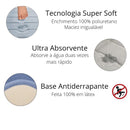 Tapete de Banheiro Super Soft Powerstill 60cm X 40cm