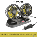 Ventilador elétrico duplo para carro