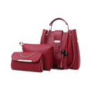 Kit Completo com 3 Bolsas Elegantes + Bolsa Transversal + Carteira Multifuncional – Perfeito para Todas as Ocasiões! (Compre 1 Leve 3)