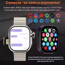 Smartwatch 5g Ultra Ai 3 Series 10 - Com Câmera, Chip e Acesso a Redes Sociais