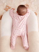 Macacão recém nascido estampa floral