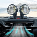 Ventilador elétrico duplo para carro
