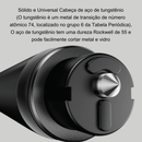 Martelo de Segurança para Carro Baseus - Quebra Vidro e Corta Cinto - 2 em 1