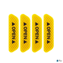 Conjunto de Adesivos de Segurança para Porta de Carro Universal