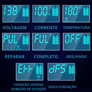 Carregador de Bateria com Visor LCD