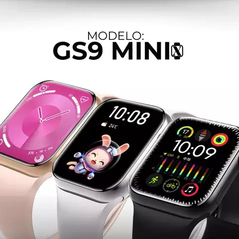 GS9 MINI 41MM SERIE 9 FUNÇÃO DOUBLE TOUCH + PULSEIRA EXTRA + CAPINHA + PELÍCULA