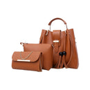 Kit Completo com 3 Bolsas Elegantes + Bolsa Transversal + Carteira Multifuncional – Perfeito para Todas as Ocasiões! (Compre 1 Leve 3)