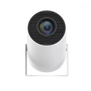 Projetor Portátil 4K com AndroidTV, Wi-Fi e Espelhamento de Tela