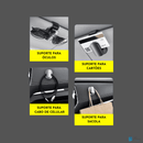 Grampo multiuso suporte para óculos