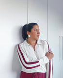 Blusa Camisa Listrada