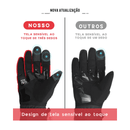 Luvas de Motoqueiro Impermeável