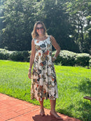 Vestido Flora Longo sem Mangas