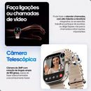 Smartwatch 5g Ultra Ai 3 Series 10 - Com Câmera, Chip e Acesso a Redes Sociais